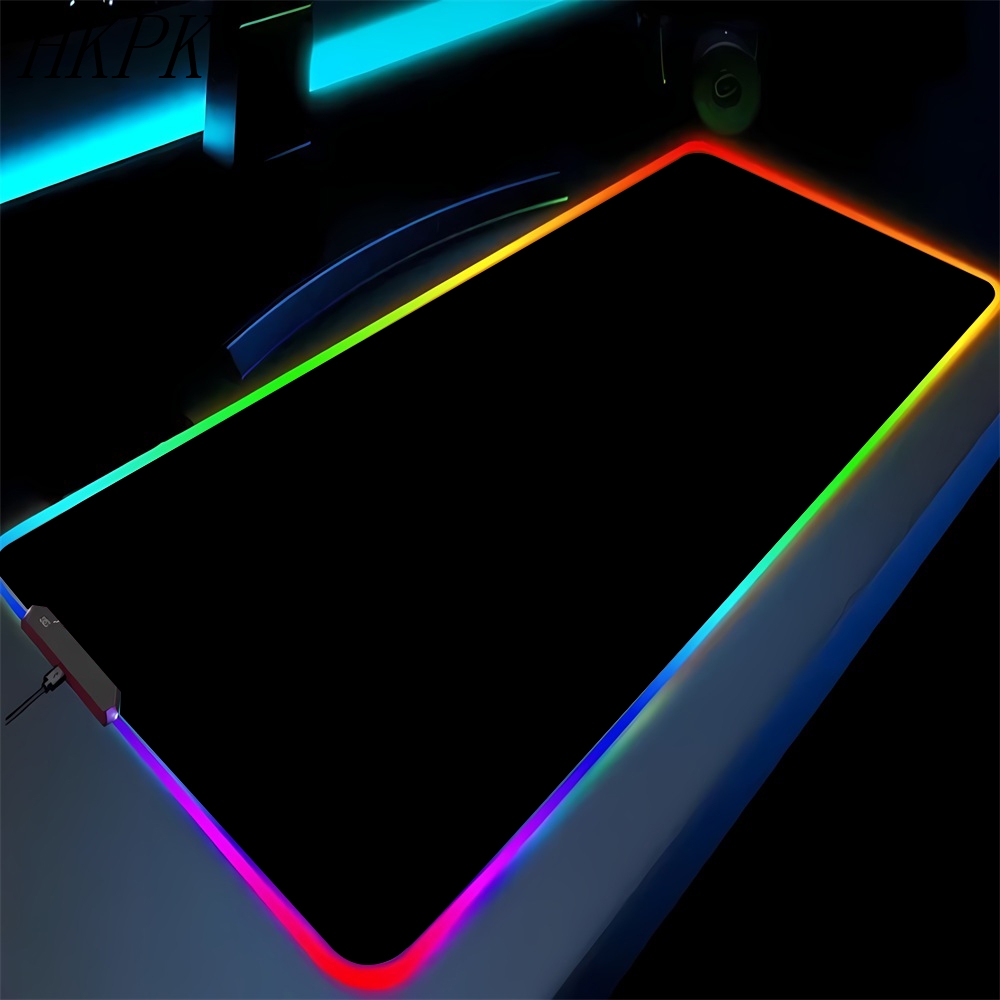 Mouse Charging Pad - Saf siyah RGB kaymaz oyun Mouse