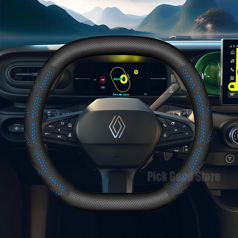 Tech Accessories Hub - Araba direksiyon kapağı için uygun Renault
