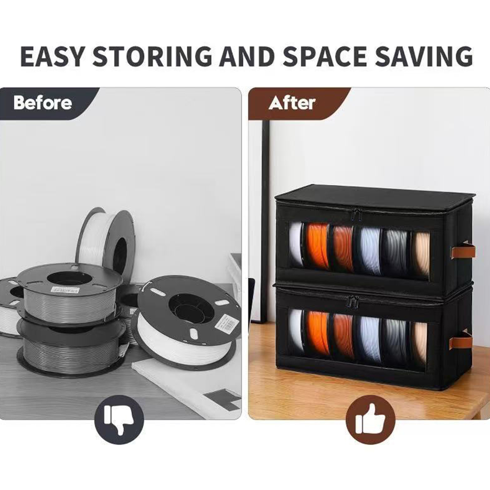 1-10X 3D Yazıcı Filament Sakla - Tech Office Accessories incelemesi ve fiyatı