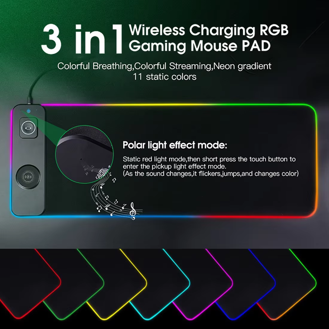 3'ü 1 arada Manyetik Kablosuz  - Mouse Charging Pad incelemesi ve fiyatı