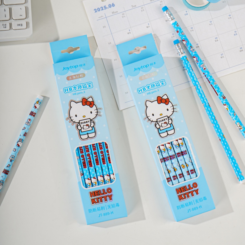 12 adet Orijinal Sanrio Hello  - Tech Office Accessories incelemesi ve fiyatı