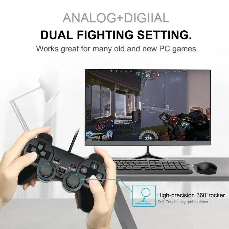 Kablolu USB PC Oyun Joystick G - Tech Accessories Pc incelemesi ve fiyatı