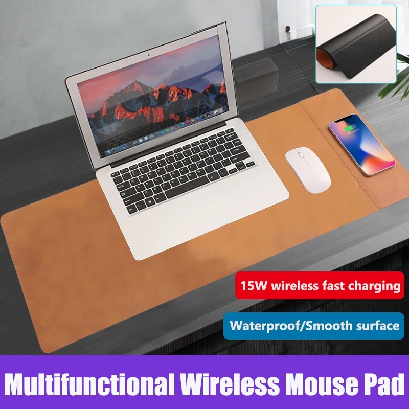 Kablosuz Şarjlı PU Mouse Pad O - Mouse Charging Pad incelemesi ve fiyatı