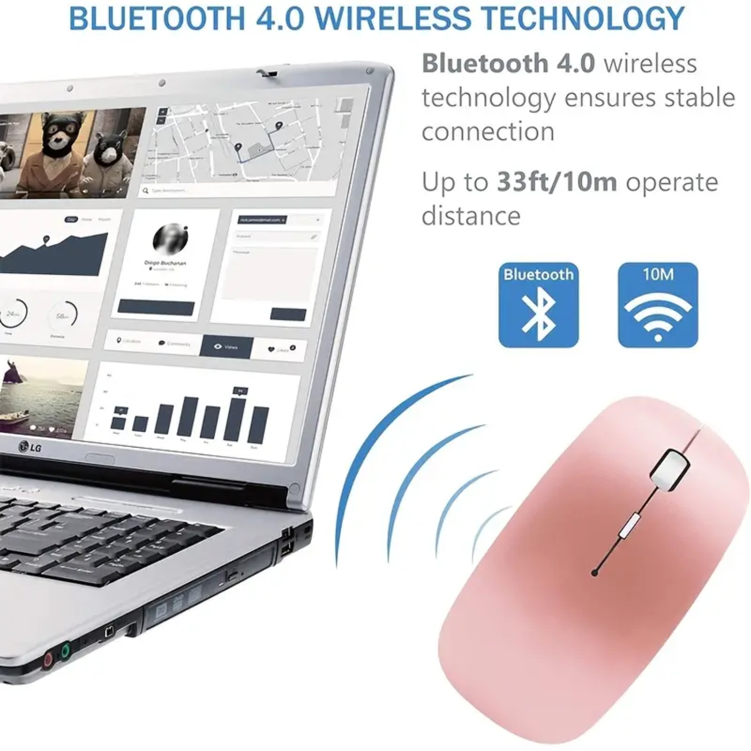 Fare Kablosuz Şarj Bilgisayar  - Mouse Charging Pad incelemesi ve fiyatı