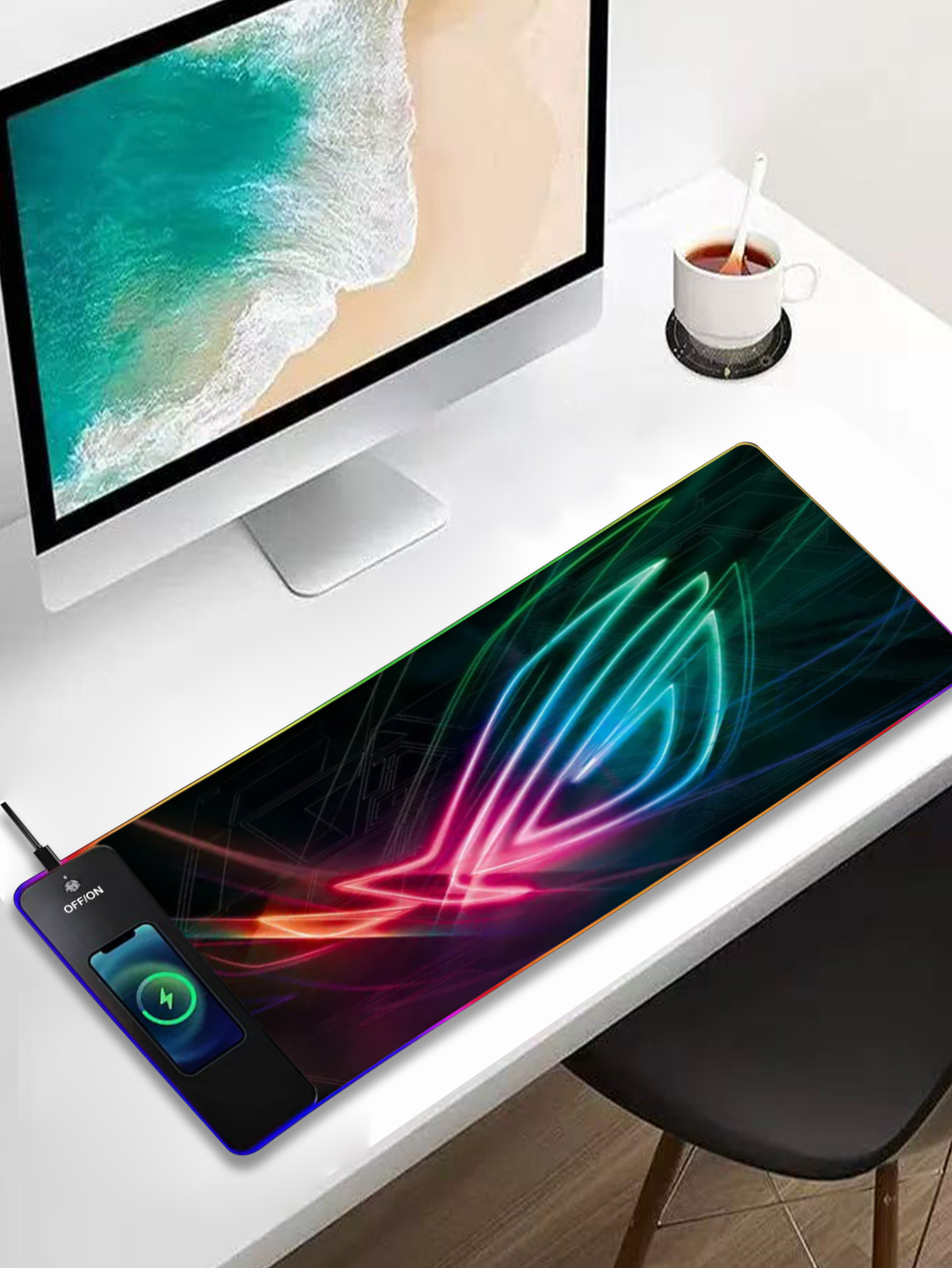 RGB Işıklı Çok Fonksiyonlu 15W - Mouse Charging Pad incelemesi ve fiyatı