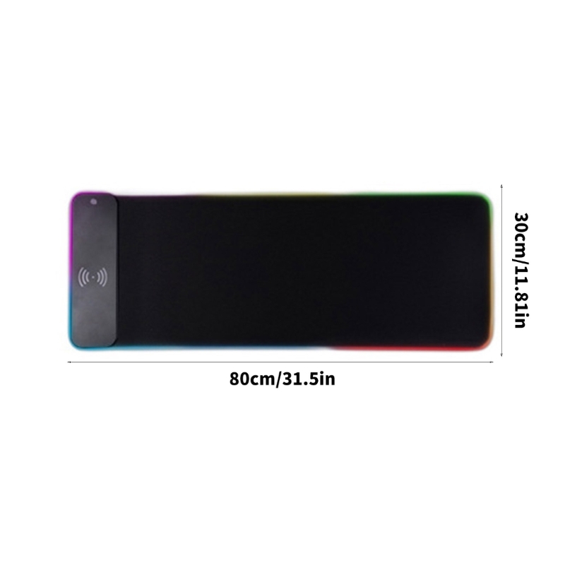 96GE LED oyun Mouse Pad 15W ka - Mouse Charging Pad incelemesi ve fiyatı
