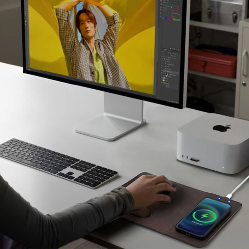 15W telefon kablosuz hızlı şar - Mouse Charging Pad incelemesi ve fiyatı