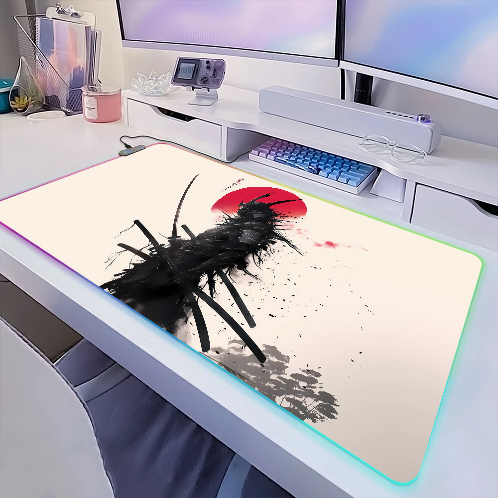 Siyah beyaz Japon samuray karg - Mouse Charging Pad incelemesi ve fiyatı