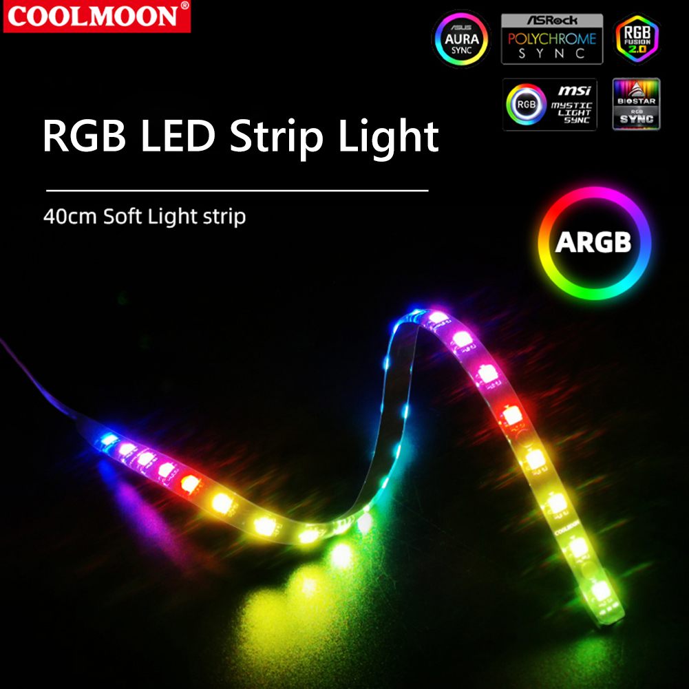 COOLMOON CM-LS40 5V ARGB PC du - Tech Accessories Pc incelemesi ve fiyatı