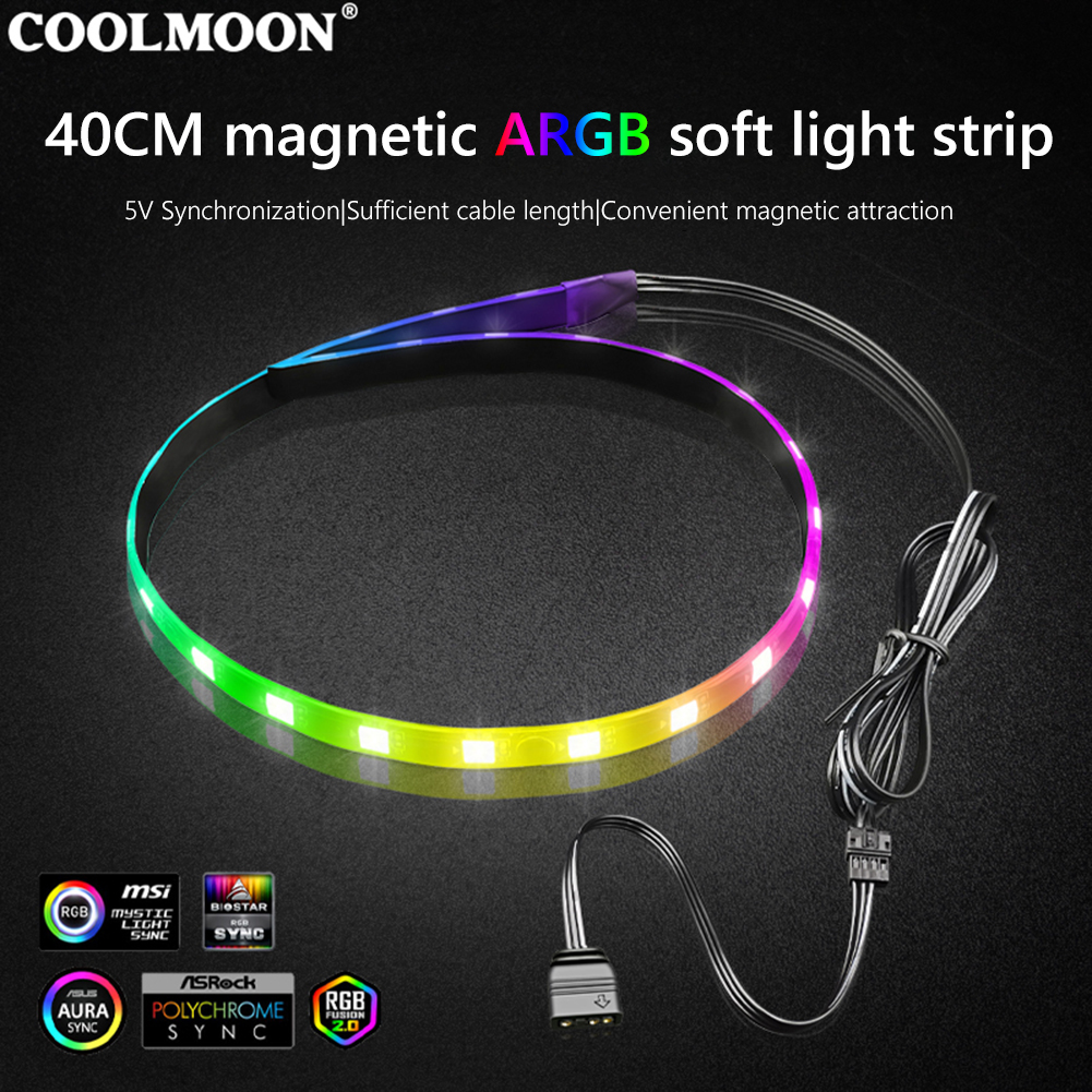 COOLMOON CM-LS40 5V ARGB PC du - Tech Accessories Pc incelemesi ve fiyatı